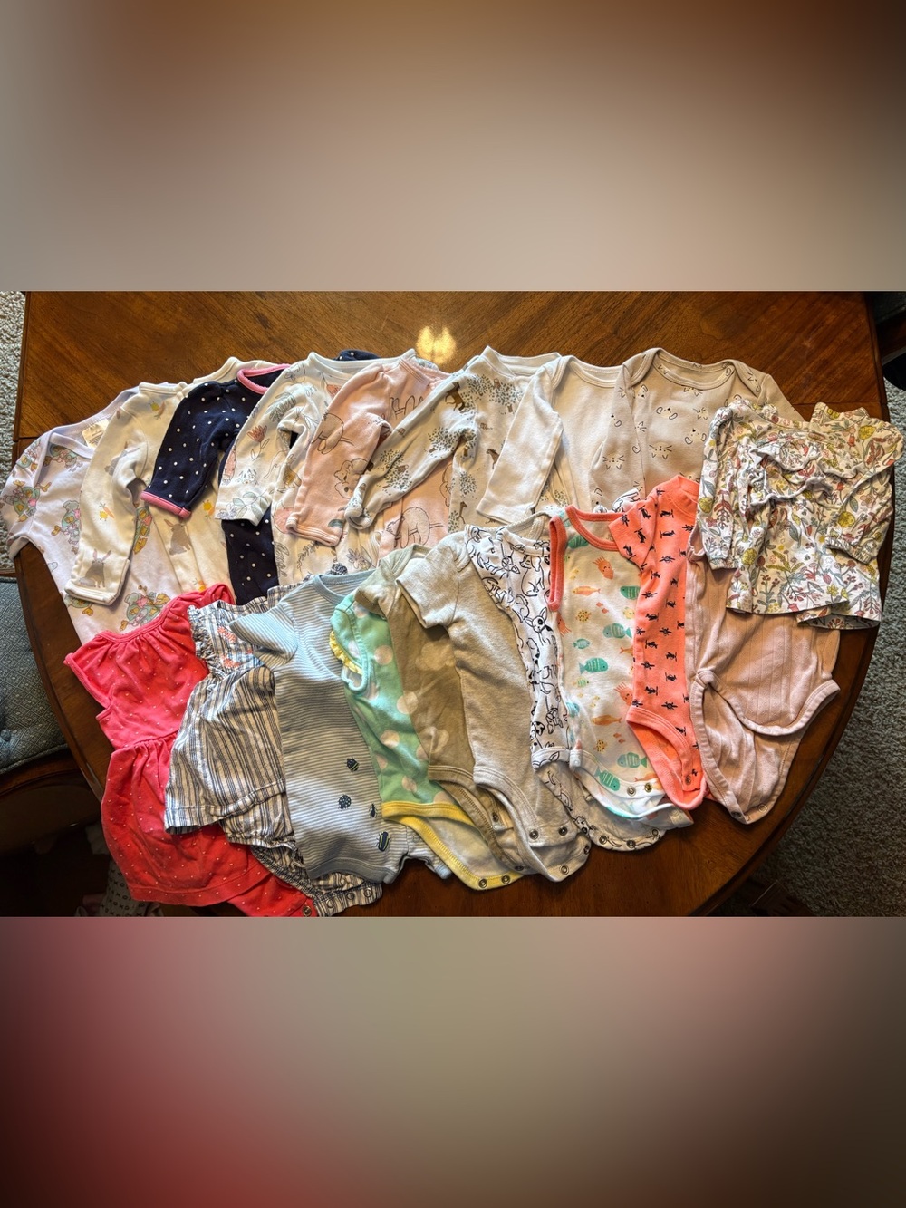 Baby Girl size 3 M Clothing Bundle